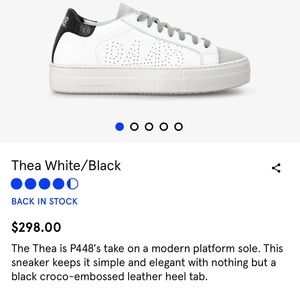 P448 Thea Platform sneakers
Like new only worn 1-3 times 
100% leather